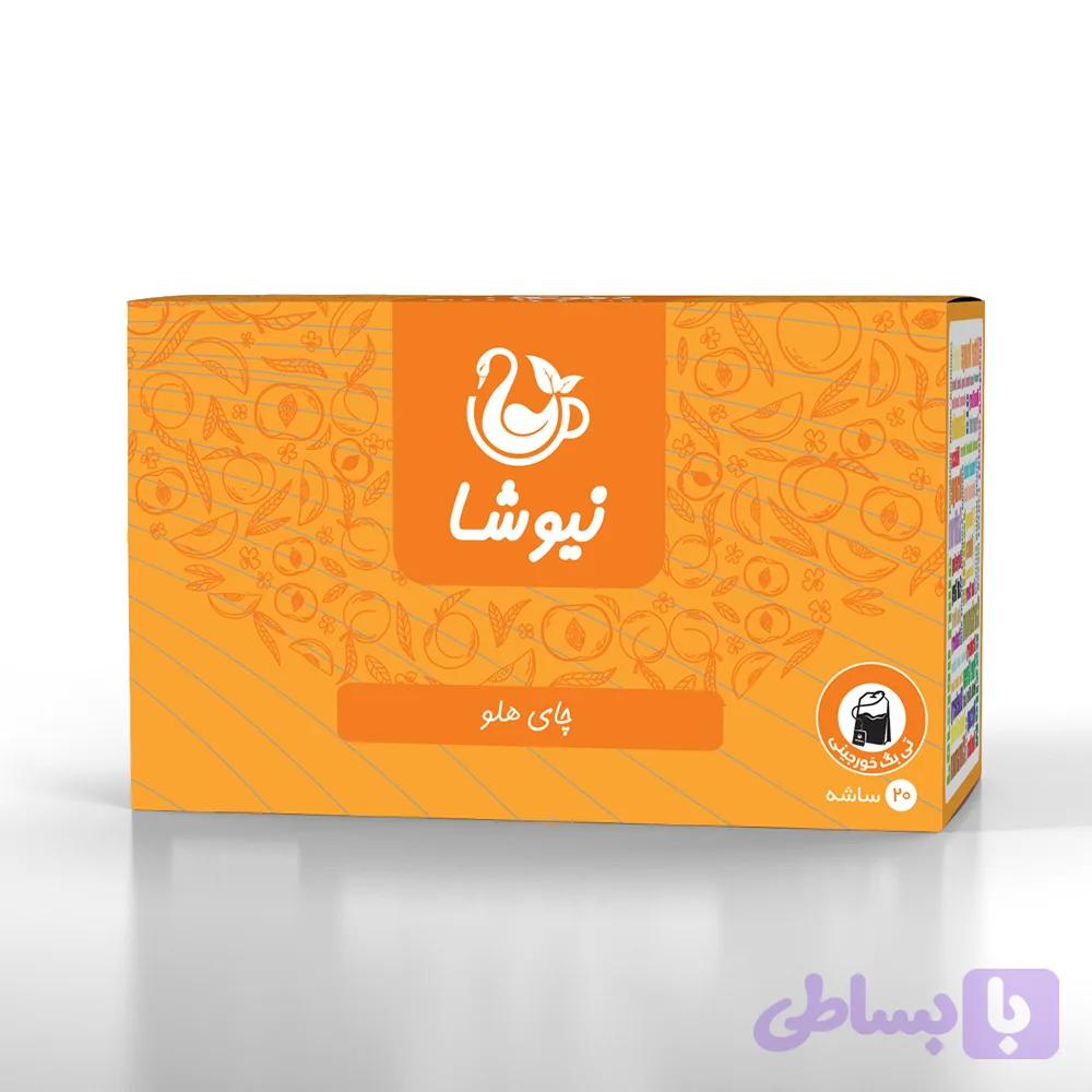 چای سیاه و هلو