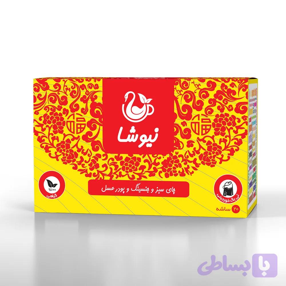 چای سبز و جنسینگ
