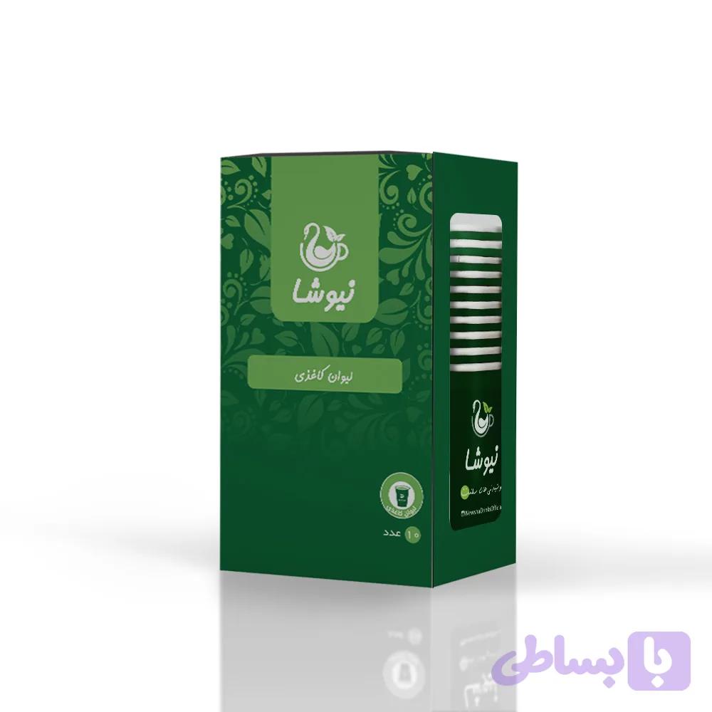 پک 10 عددی لیوان کاغذی