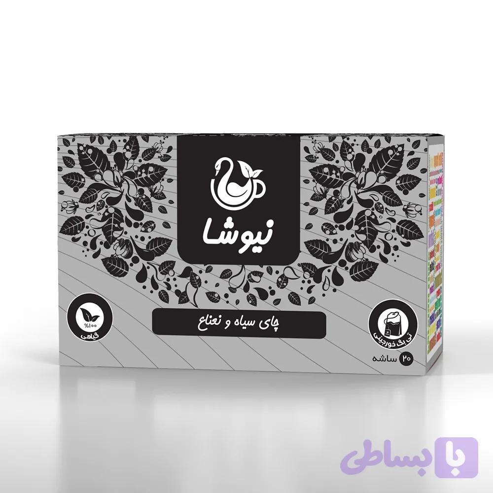 چای سیاه و نعناع