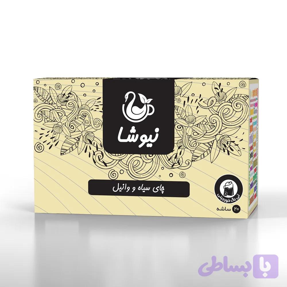 چای سیاه و وانیل