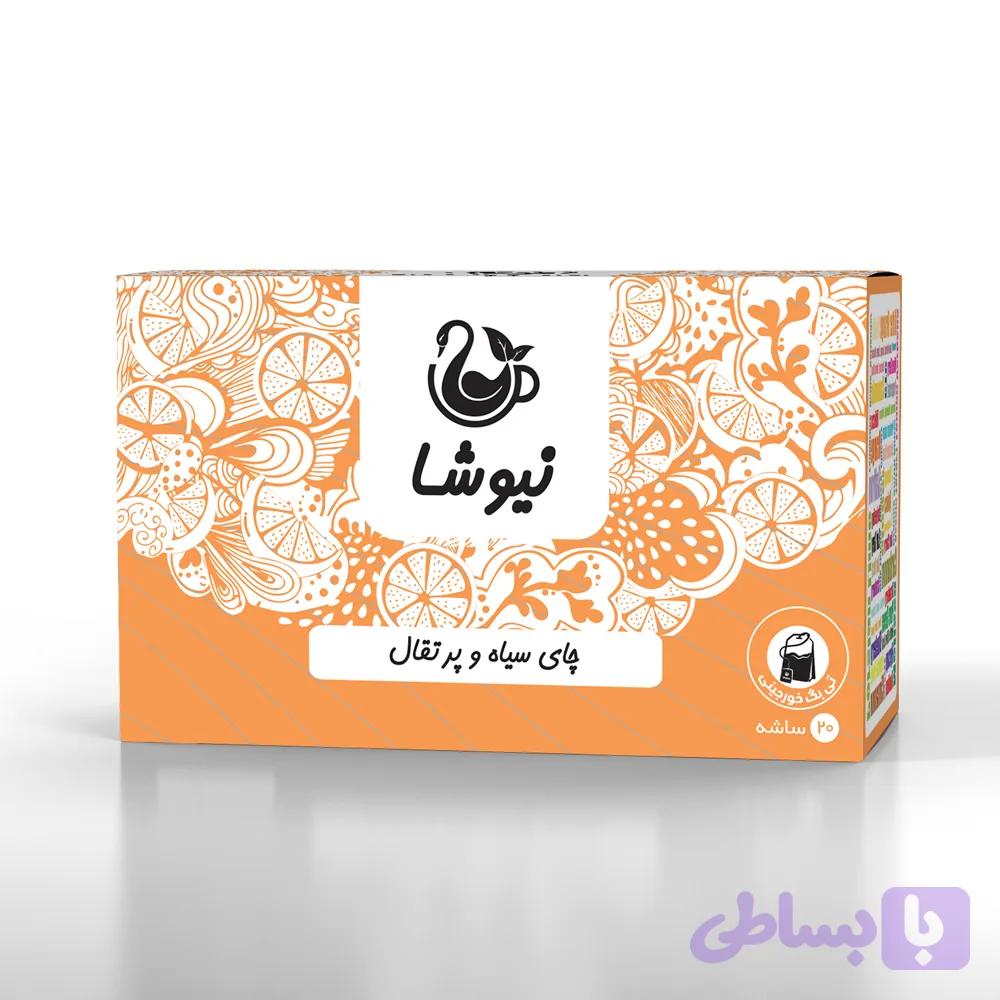 چای سیاه و پرتقال