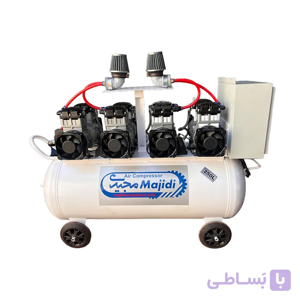 کمپرسور باد پزشکی 6000 وات (8 اسب) 4 موتور – 250 لیتر — تصویر 1