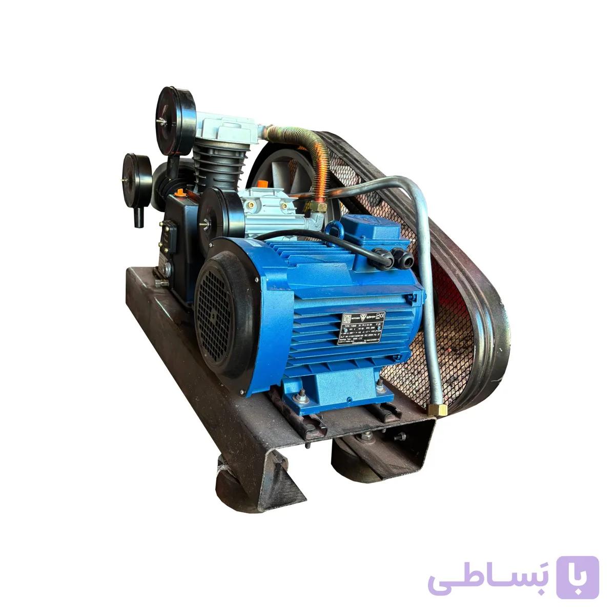 الکتروموتور ۵.۵ اسب بخار موتوژن (۳ فاز) به همراه تابلو برق حفاظتی – گارانتی ۱۲ ماهه تعویض — تصویر 1