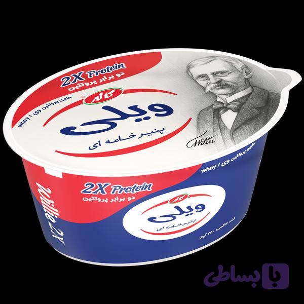 پنیر خامه ای ویلی 2X با دو برابر پروتئین