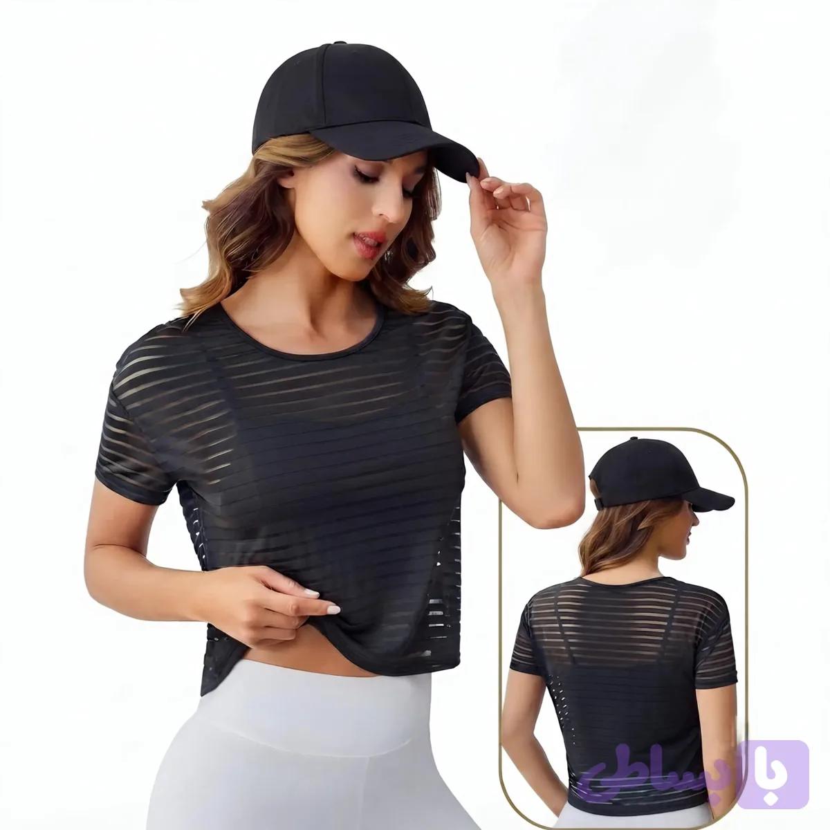 کراپ دخترانه توری مدل 2682 Reily