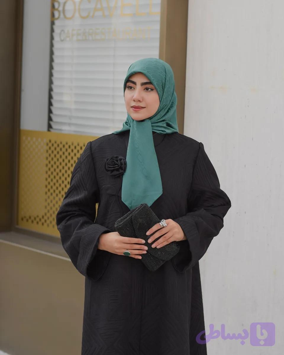 عبای ژاکارد زنانه سوری