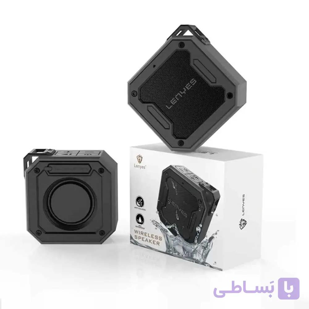 اسپیکر بلوتوثی LENYES S106 ضدآب با صدای ۱۲ وات و ۲۰ ساعت شارژ