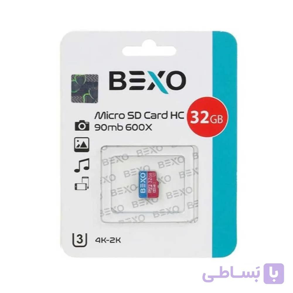 کارت حافظه میکرو BEXO Man 32GB 600X U3 – سرعت ۹۰MB/s، مناسب برای 4K و دوربین‌های ورزشی