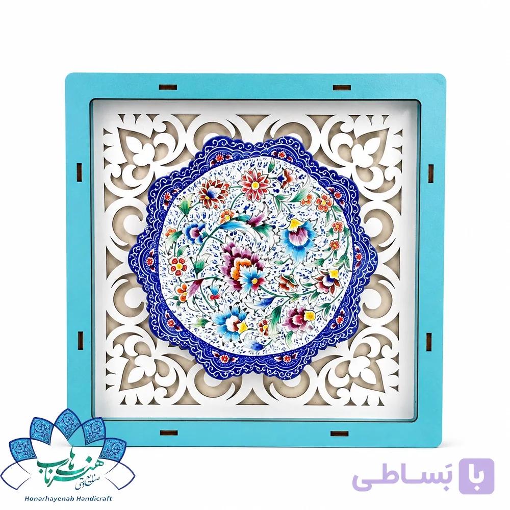 قاب و بشقاب مینا کاری-1324