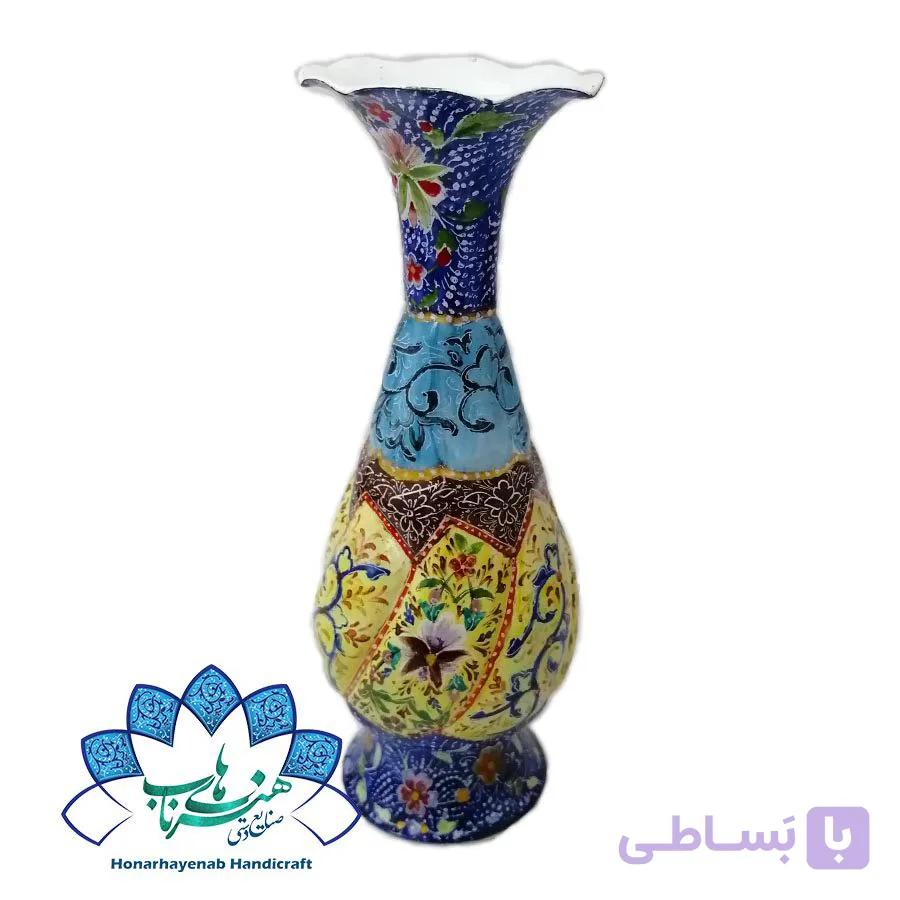 گلدان موشکی میناکاری – کد 575