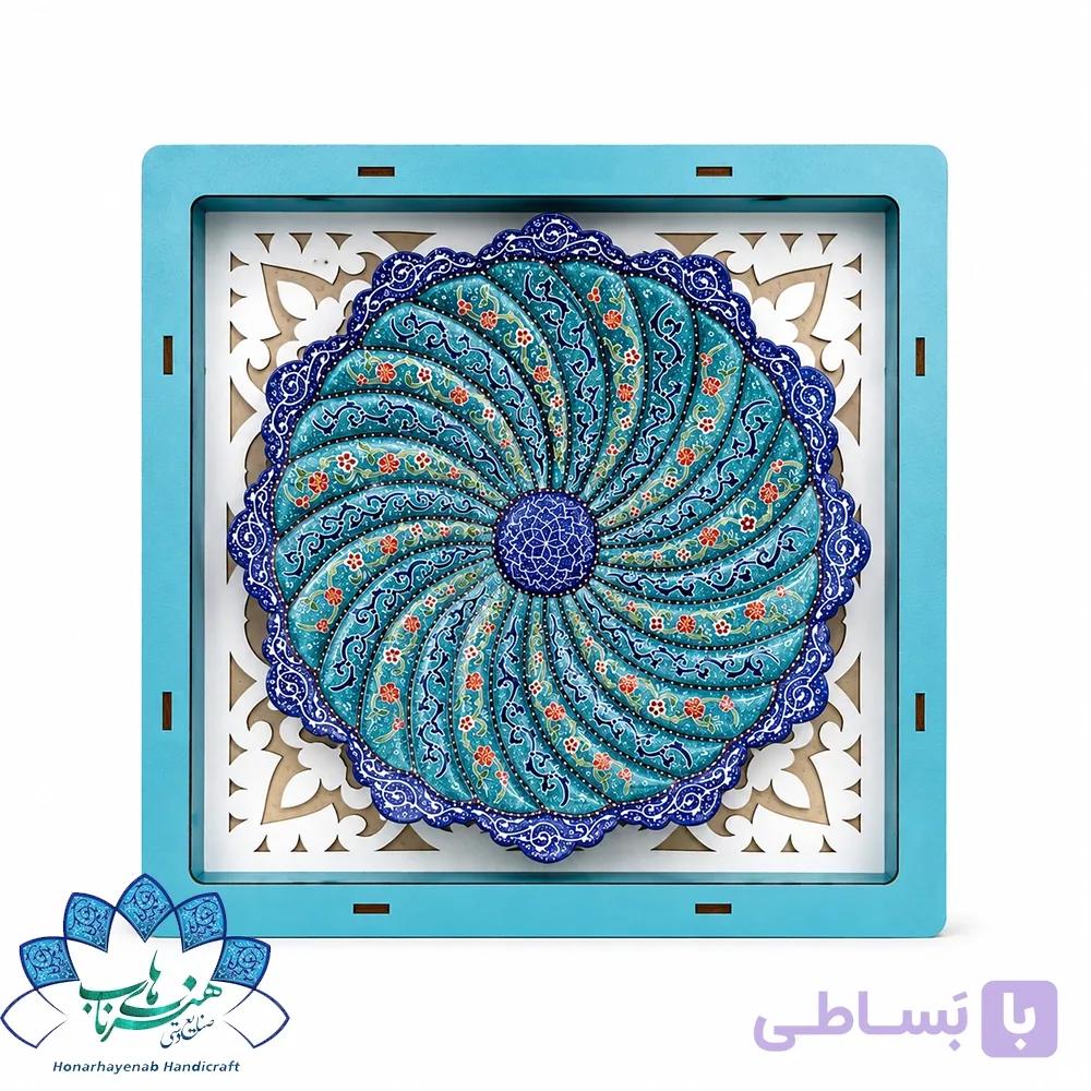 قاب و بشقاب میناکاری – کد۱۳۲۷