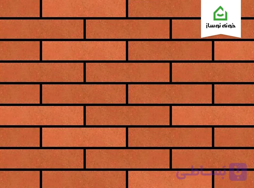 آجر نما نسوز انگلیسی روشن کد A2 شکیل — تصویر 1