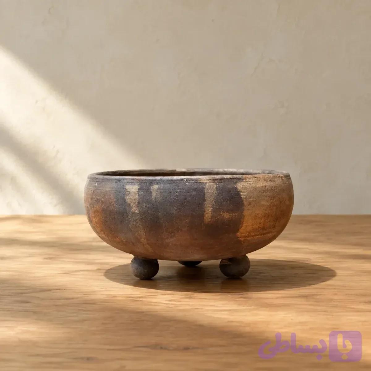 ظرف دکوری سه پایه — تصویر 1