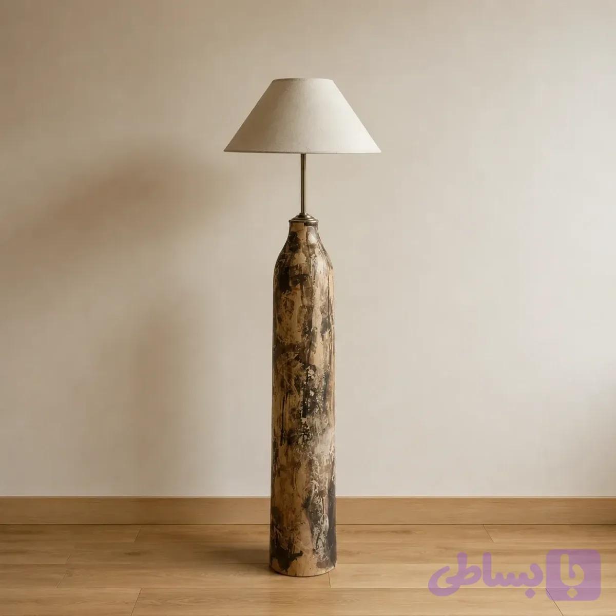 آباژور ایستاده سفالی — تصویر 1