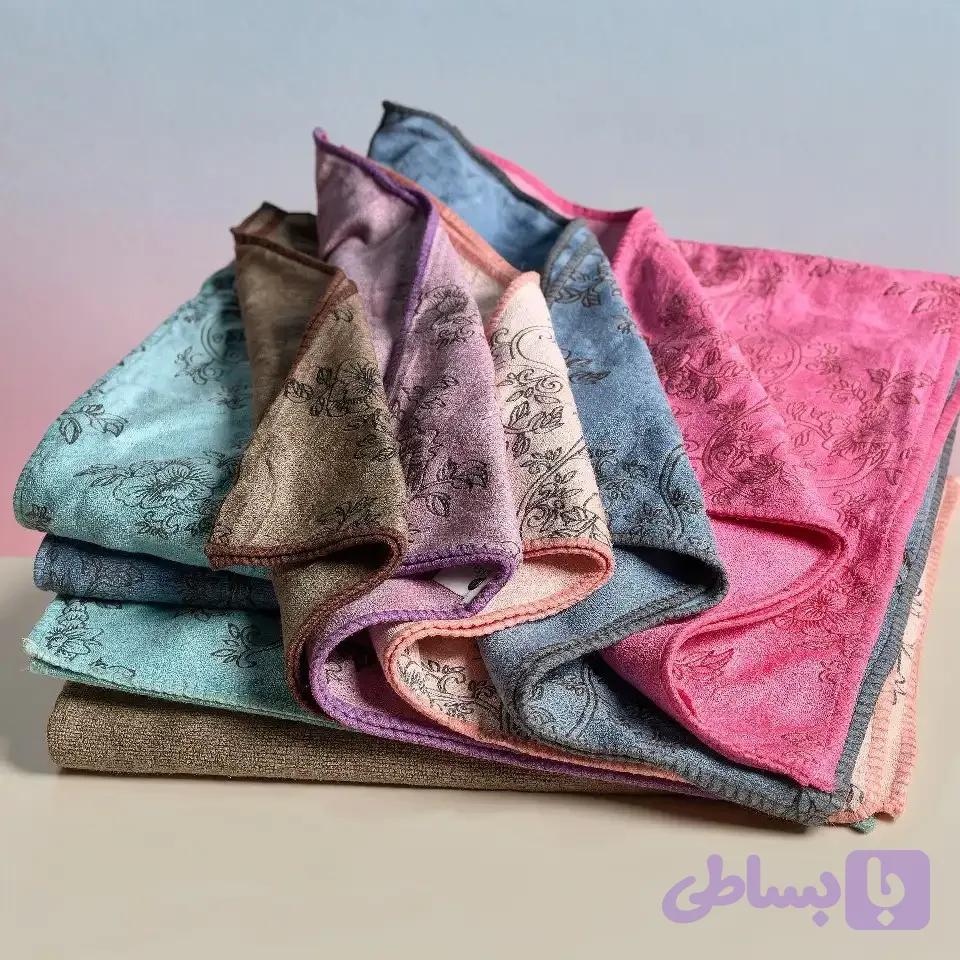 دستمال حوله ای ساده 65گرم برند کلین لایف با تراکم بافت بالا