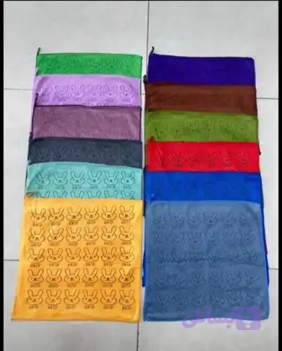 دستمال حوله ای انجل ٦۰گرم برند کلین لایف مدل رز با تراکم بافت بالا