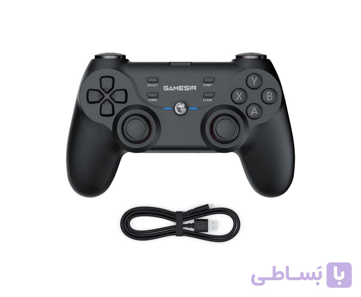 دسته بازی کامپیوتر با دانگل PC GameSir T3 — تصویر 1