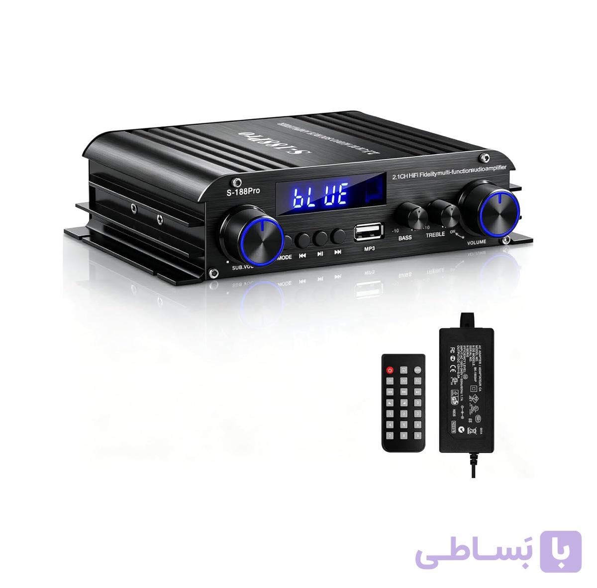 آمپلی فایر Arrarown مدل S-188Pro — تصویر 1