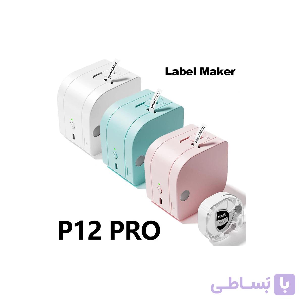 پرینتر لیبل زن برند Phomemo بدون جوهر رنگ سیاه — تصویر 1