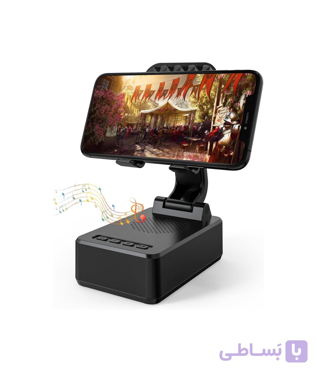 هولدر موبایل اسپیکر دار برند JNEWIN — تصویر 1