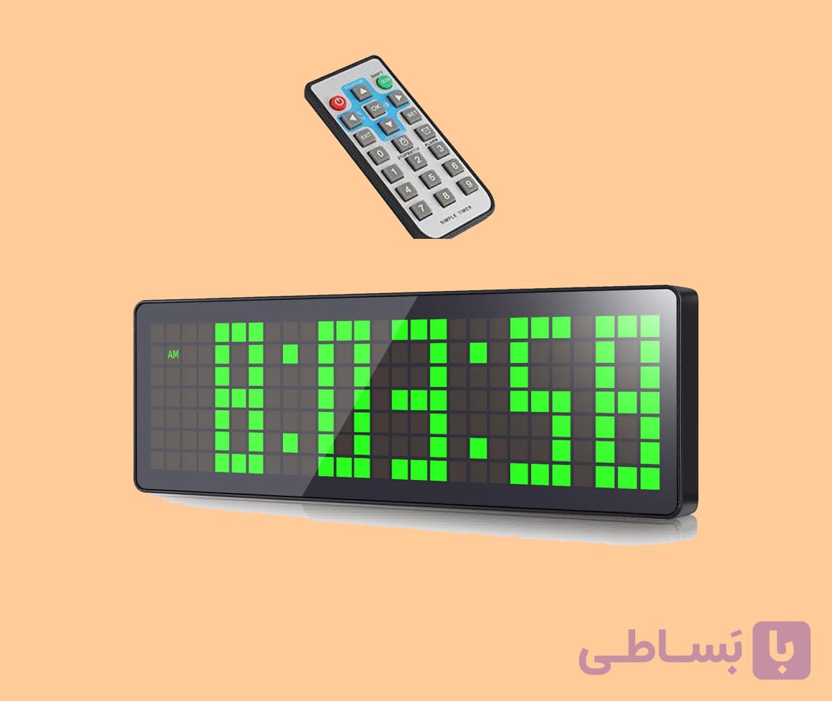 کرنومتر و ساعت اسپورت پیکسل PIXEL TIMER با کنتزل — تصویر 1