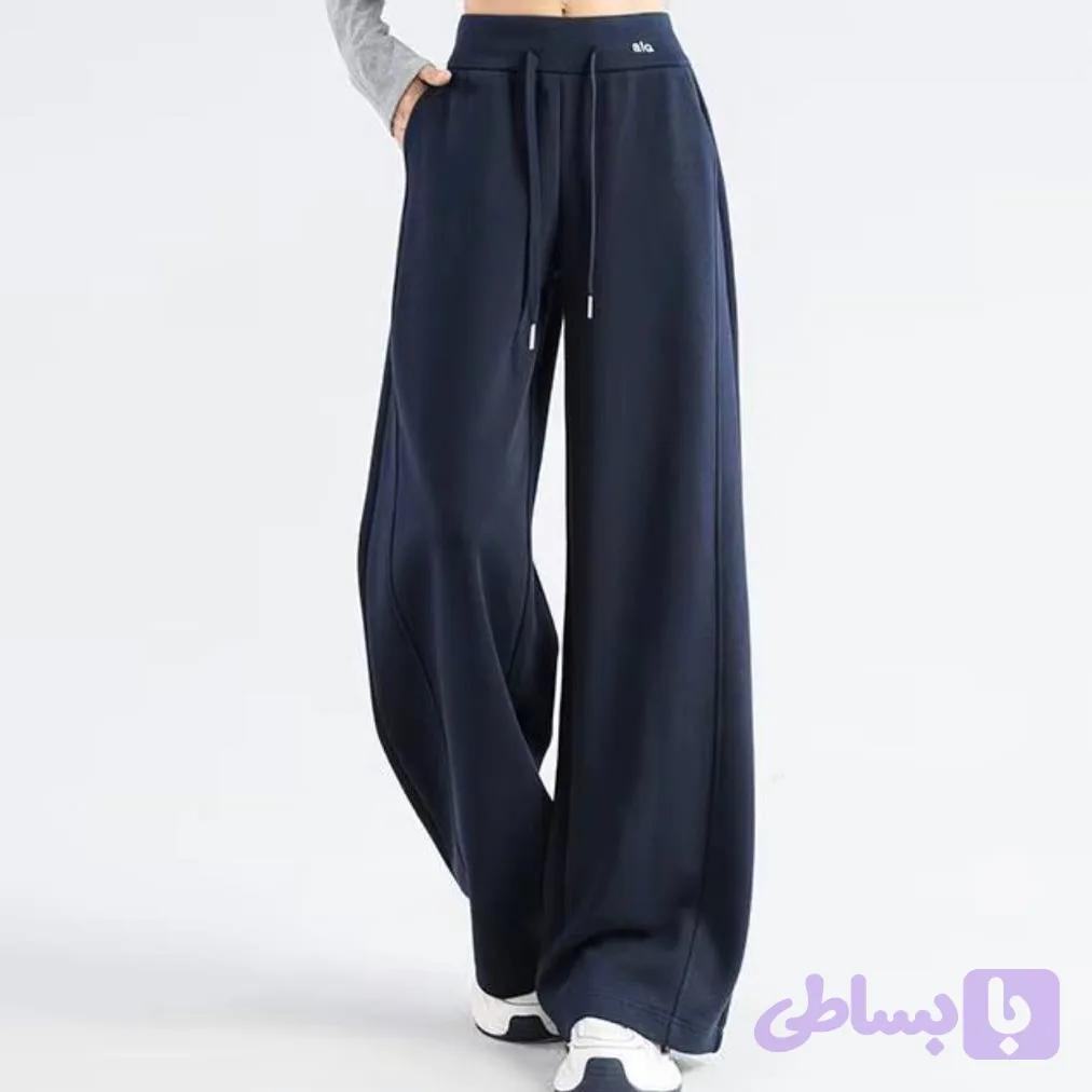 شلوار بگ تو خز زنانه