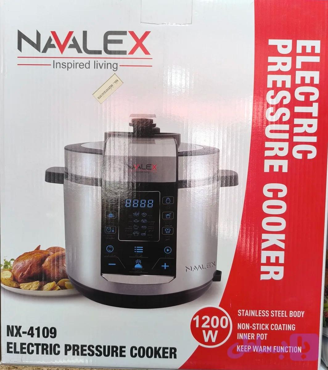 زودپز پلوپز برقی 14 کاره NAVALEX ناوالکس مدل NX-4109