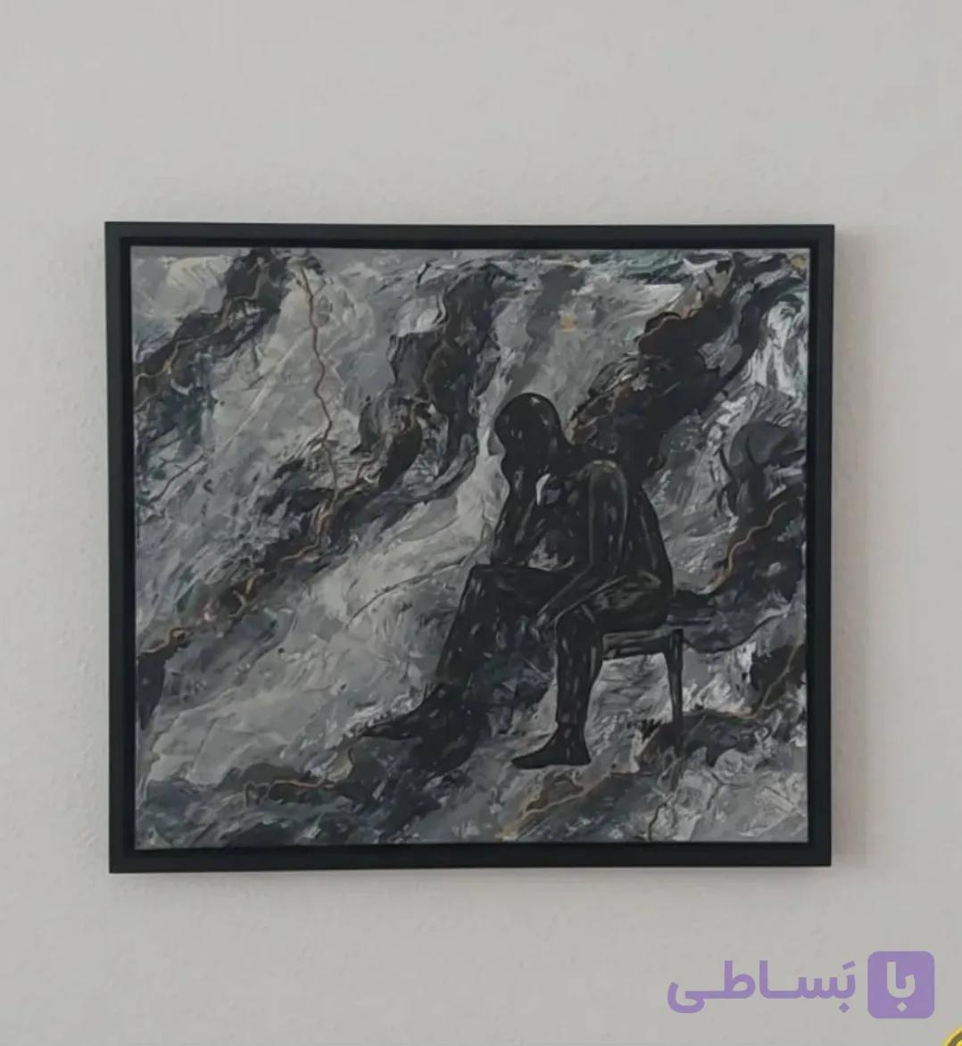 تابلو دکوراتیو ، نقاشی مفهومی . دستساز