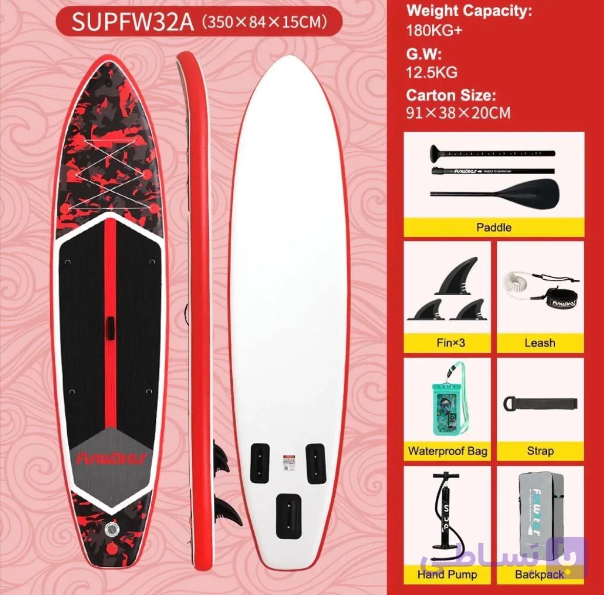 پدل برد بادی Funwater مدل 32A