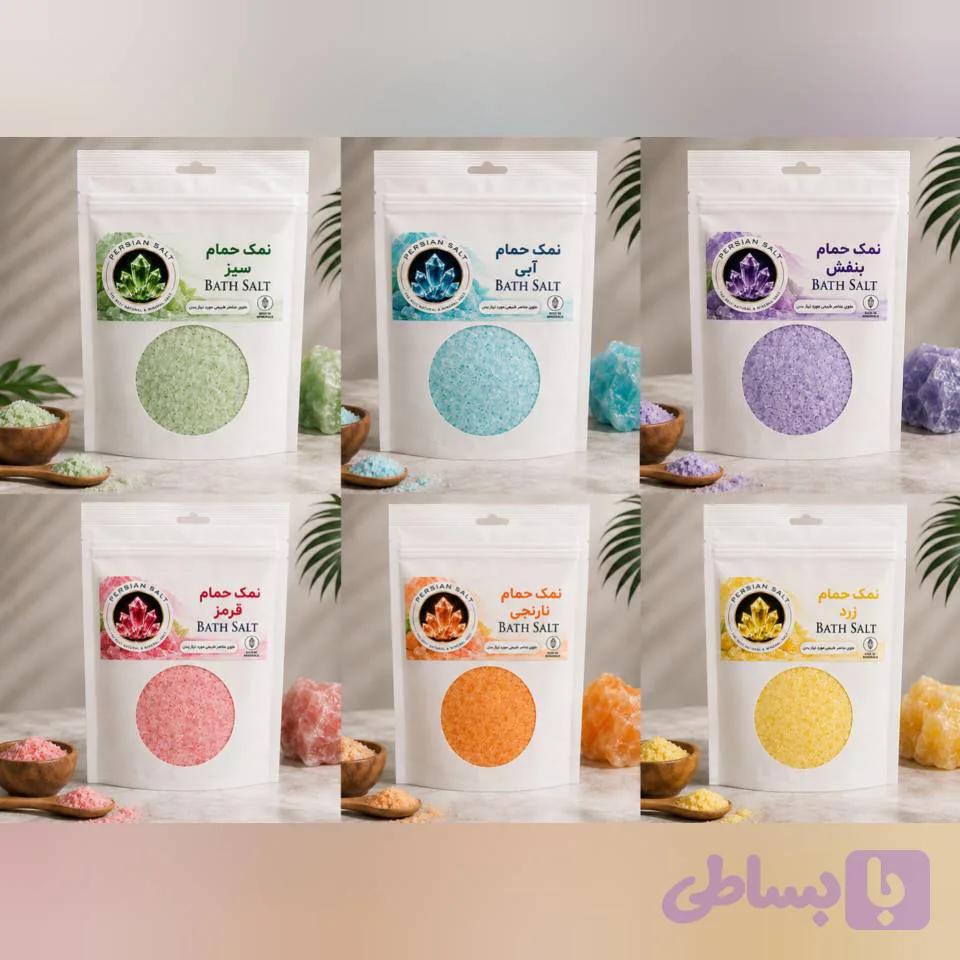 نمک حمام پرشین ۵۰۰ گرمی پک ۲۴ عددی