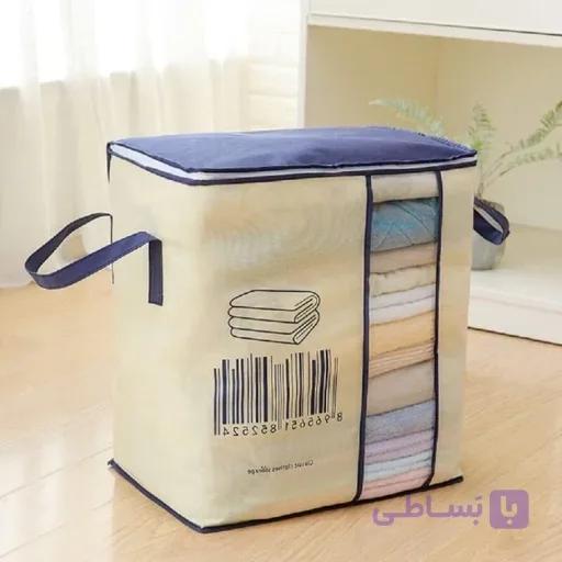 کاور پتو و لباس طرح بارکد