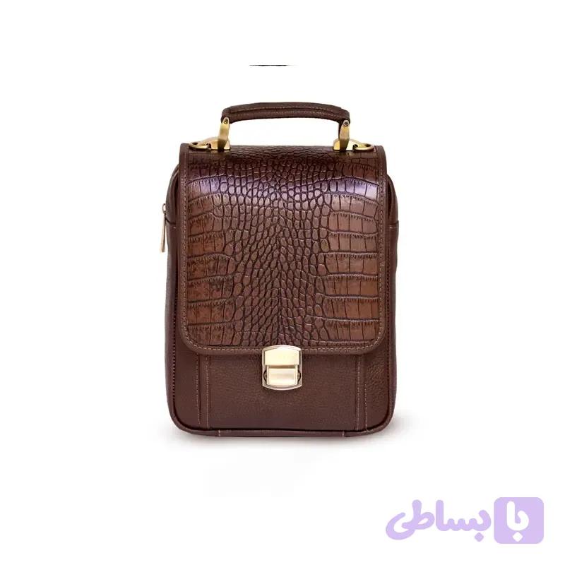 کیف دوشی چرم مردانه مدل Zoma — تصویر 1