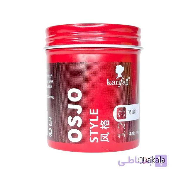 واکس مو حرفه ای مات  اوسجو OSJO STYLE KANFA حجم 100 میل — تصویر 1