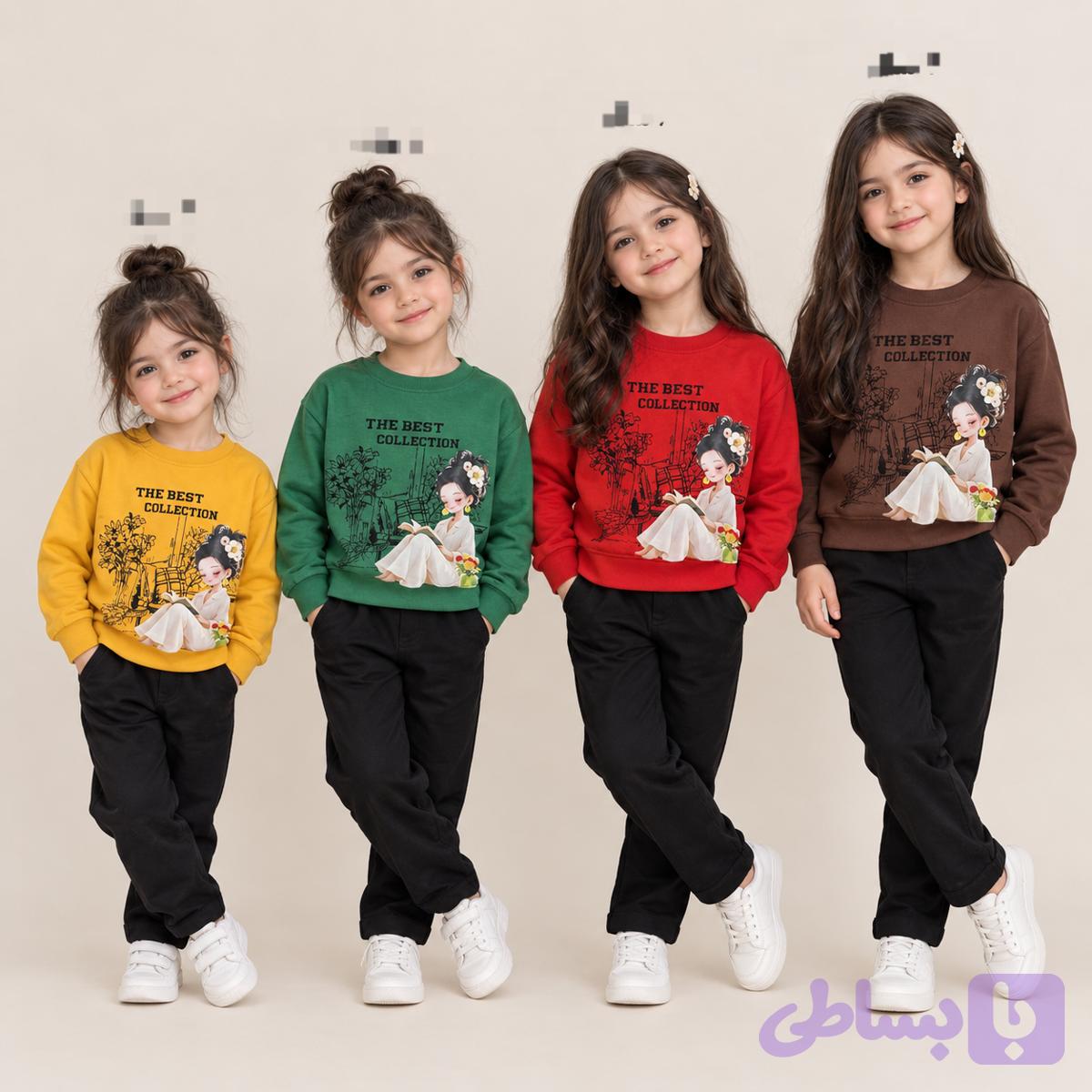 بلوز و شلوار دختر کره ای