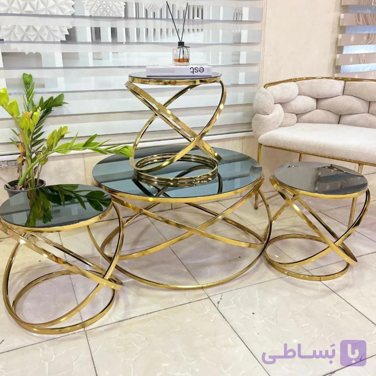 جلو مبلی و عسلی مدل المپیک، پایه فلز