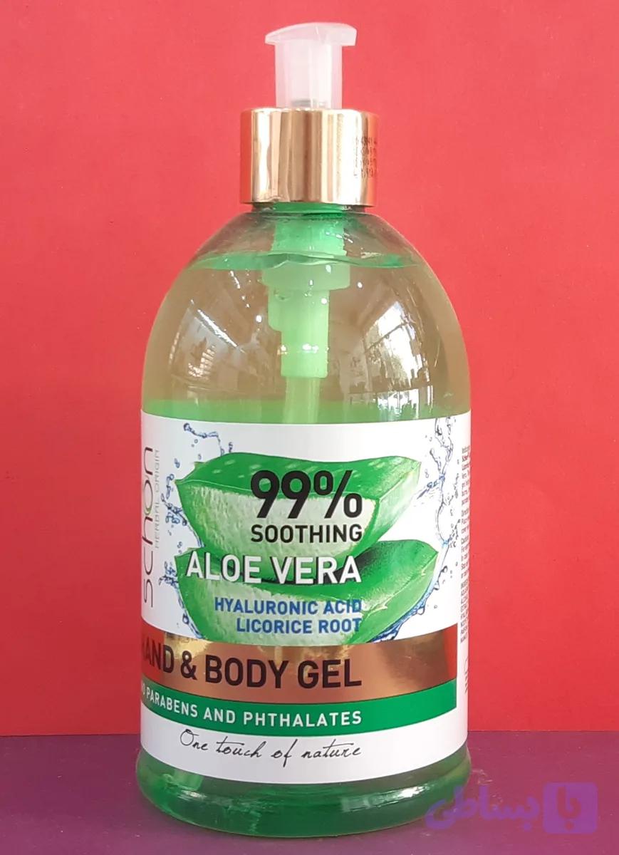 ژل آبرسان آلوئه ورا 500 میل شون