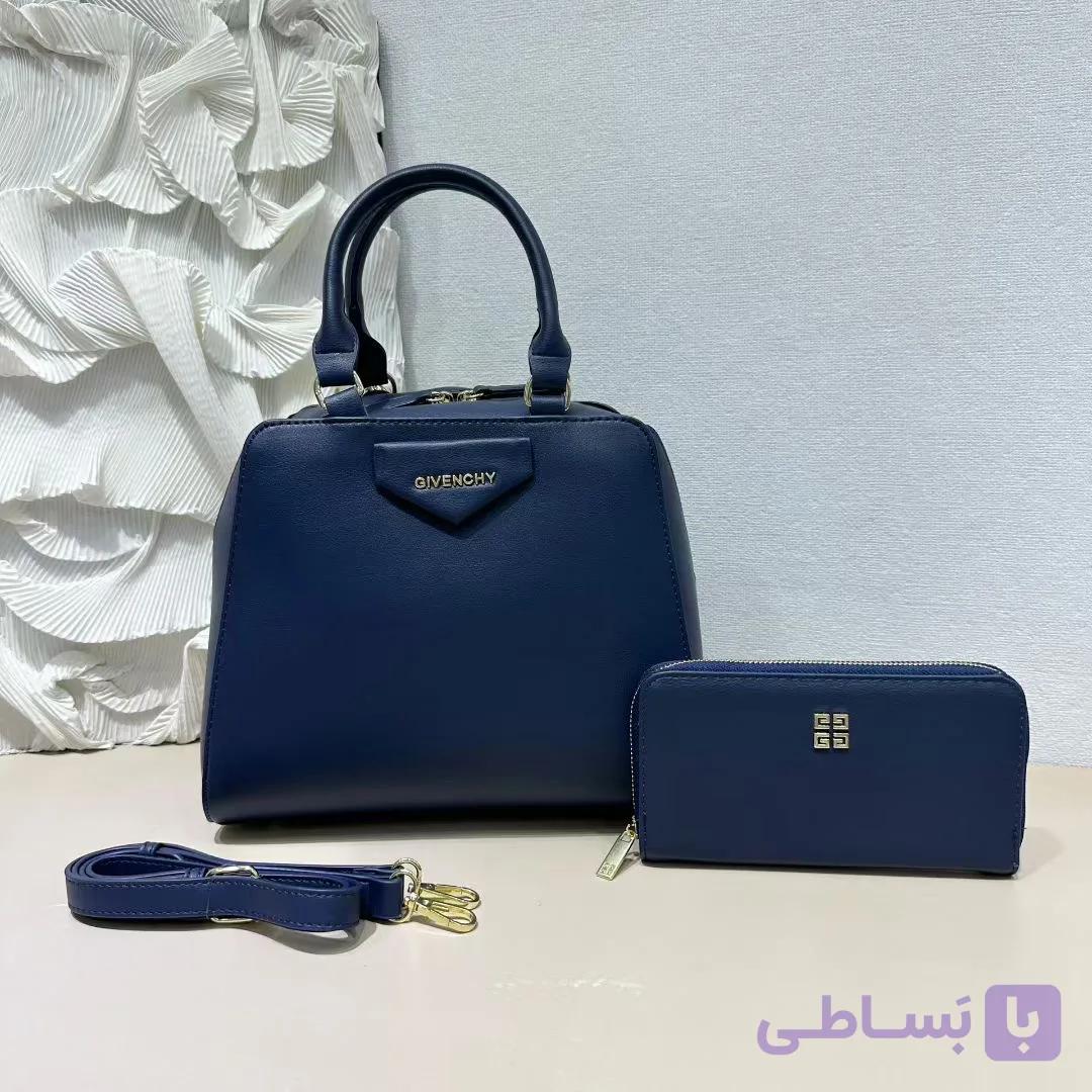 كيف دخترانه و زنانه بزرگ و جادار به همراه كيف پول از  برند جى وان شى