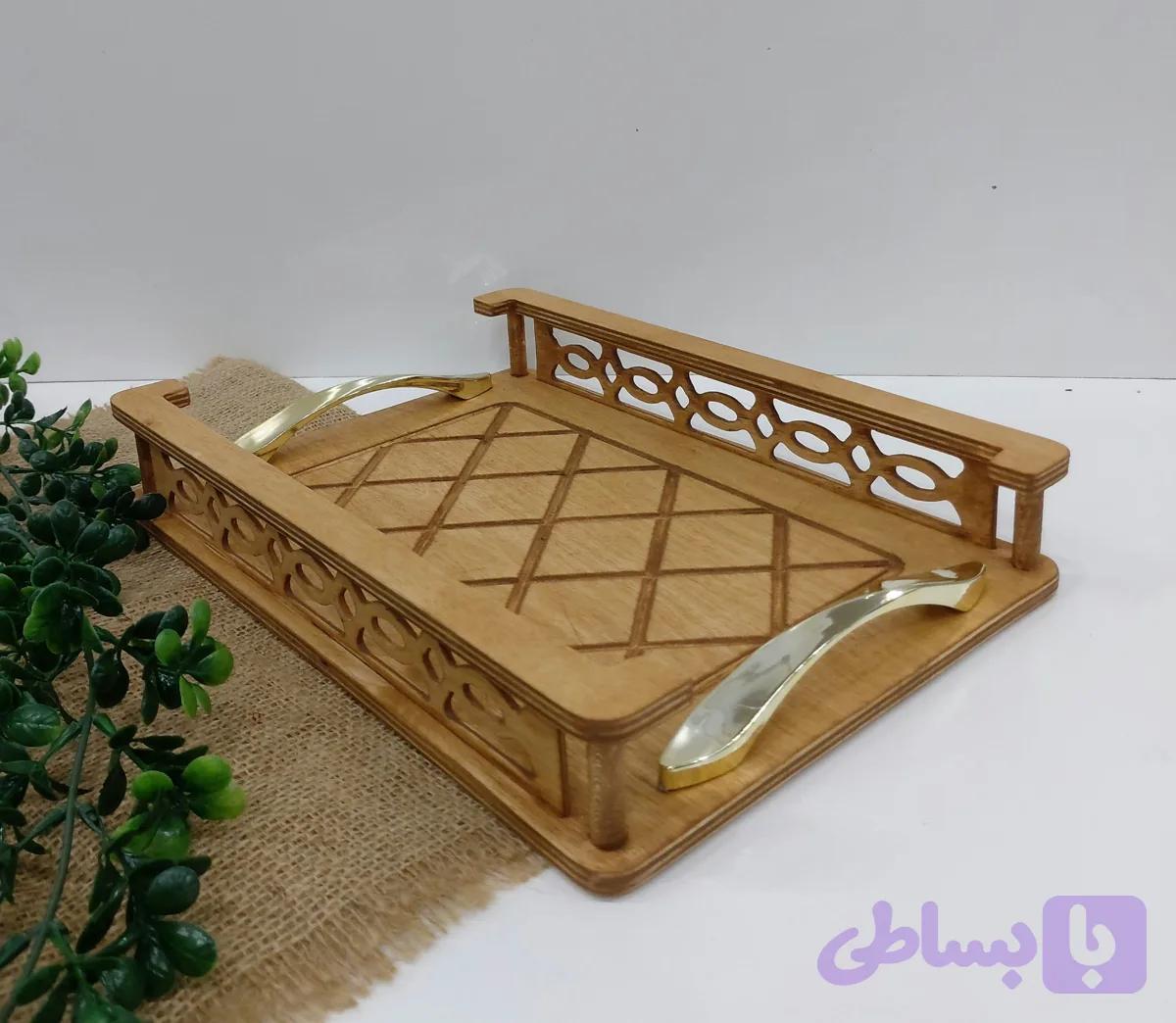 سینی چوبی — تصویر 1