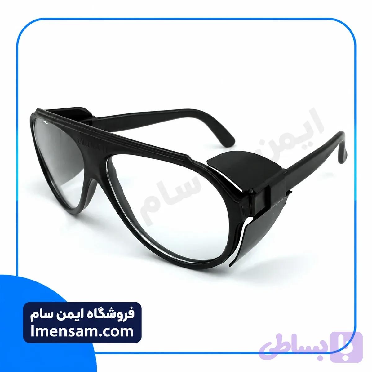 عینک ایمنی شفاف اسپرت حفاظ‌دار — تصویر 1
