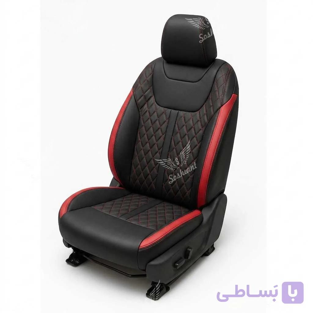 روکش صندلی اف ام سی اس ایکس ۵ (FMC SX5) چرم مشکی — تصویر 1