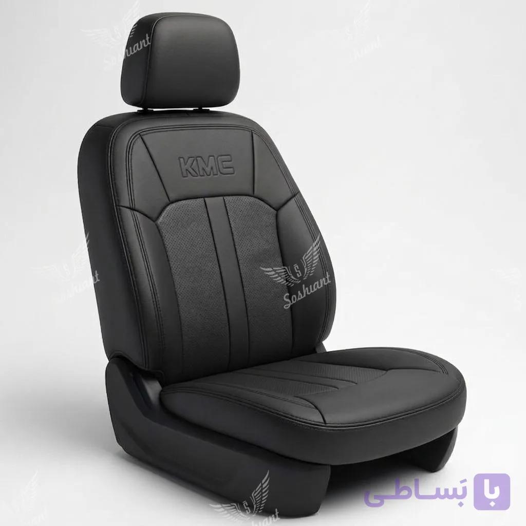 روکش صندلی فابریک کی ام سی KMC X5 چرم مشکی — تصویر 1