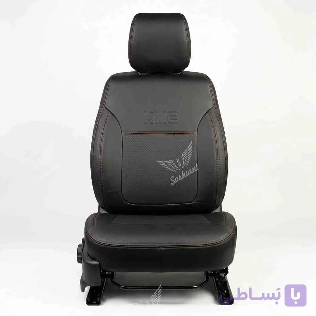 روکش صندلی فابریک کی ام سی KMC T8 چرم مشکی — تصویر 1