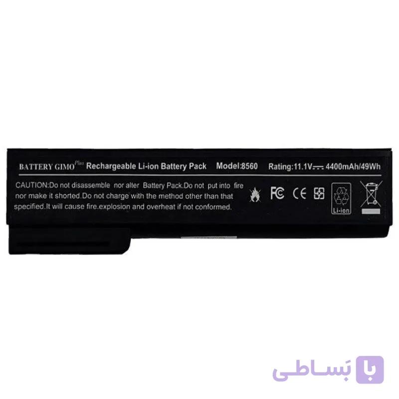 باتری لپ تاپ اچ پی EliteBook 8460-6Cell مشکی-49 وات ساعت — تصویر 1