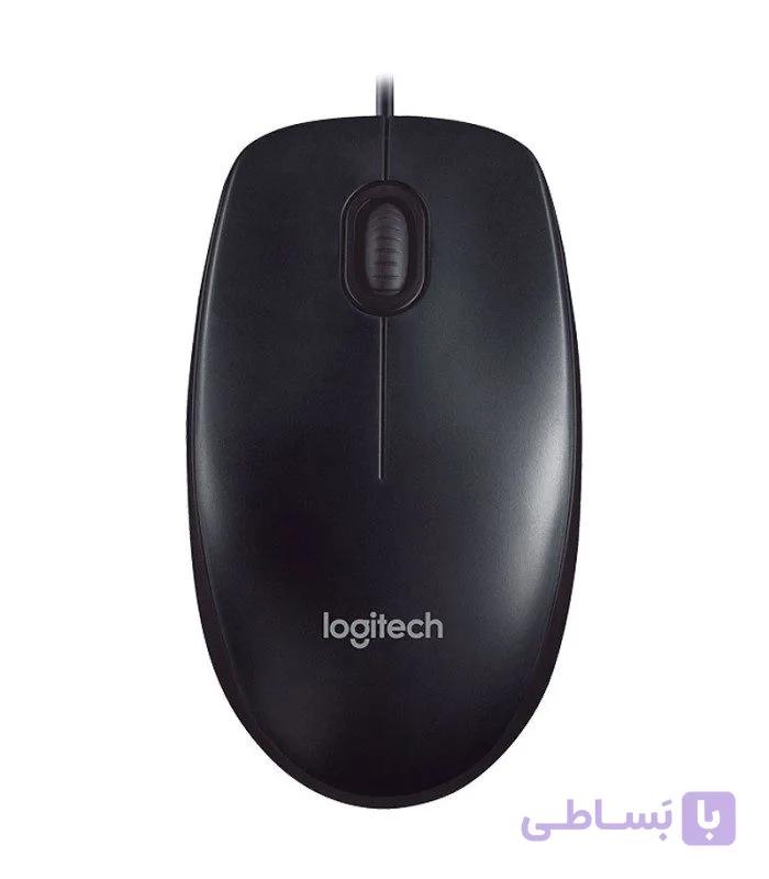 ماوس سیم‌دار لاجیتک مدل Logitech M90