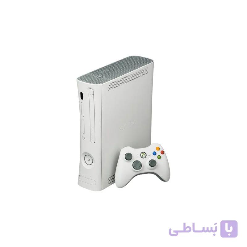 کنسول بازی مایکروسافت مدل XBox 360 Arcade همراه بازی و کینکت — تصویر 1
