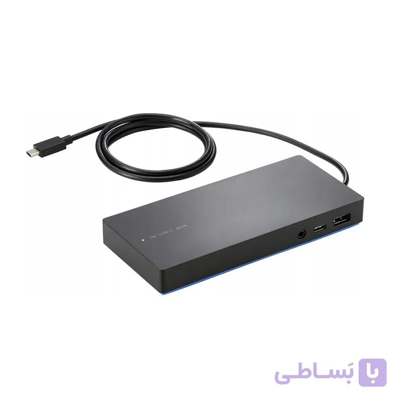 داک استیشن اچ پی مدل HP TPA-B01- HP Elite USB-C Docking Station Dock — تصویر 1