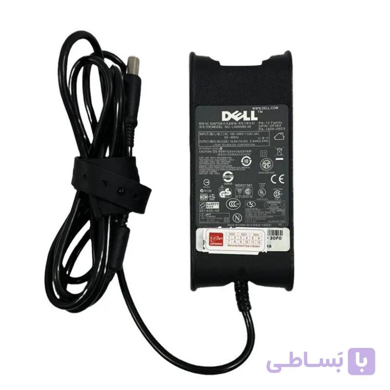 شارژر لپ تاپ 19.5 ولت 3.34 آمپر برند دل مدل LA65NS0-00 — تصویر 1