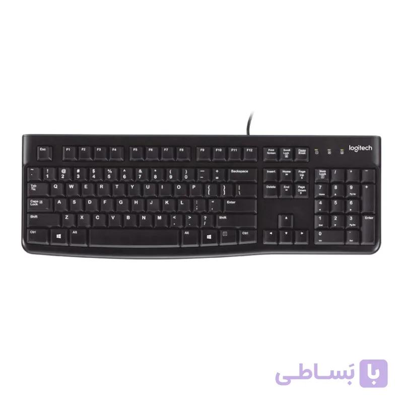 کیبورد لاجیتک مدل Logitech K120 — تصویر 1