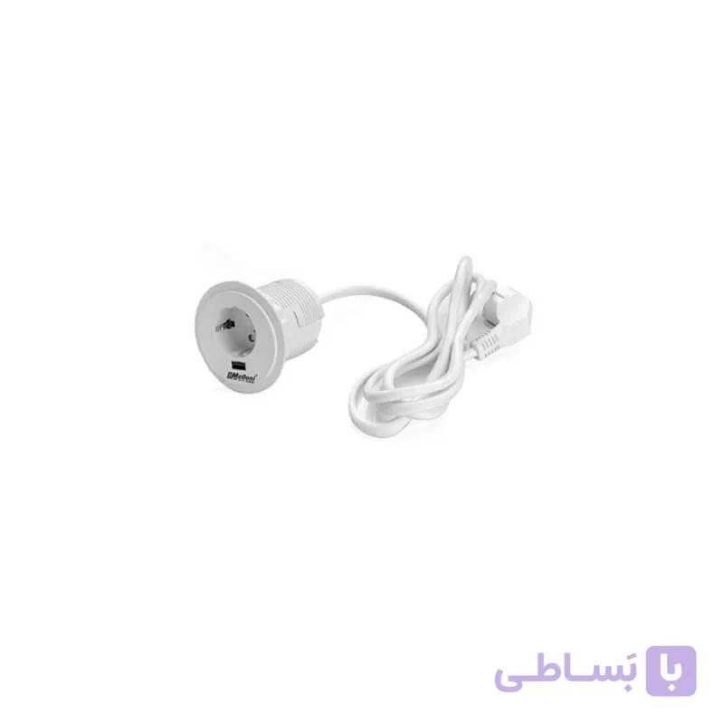 پریز توکار گرد ملونی مدل 10034